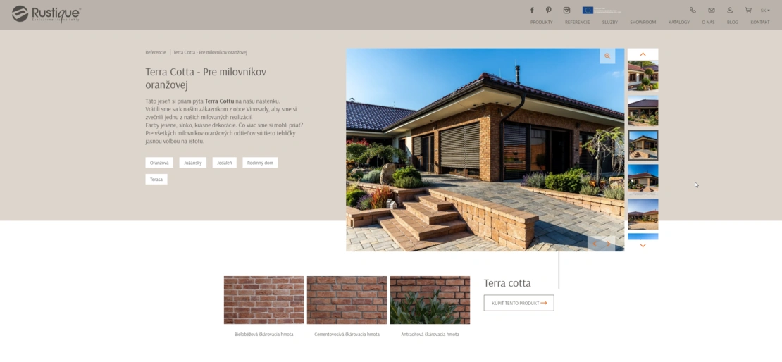 Ukážka web design
